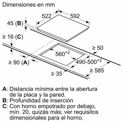 Vitrocerámica  Balay 3EB761EN