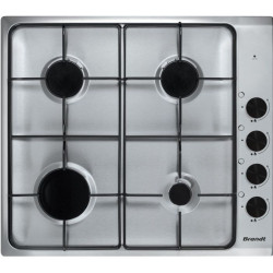 Placa de gas Brandt BPE3410X hobs Acero inoxidable