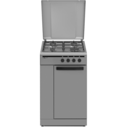 Cocina de gas butano Nevir con portabombonas NVR-CB4P-TI