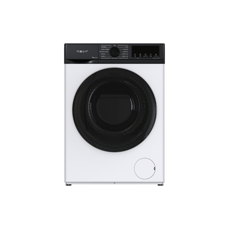 Lavadora 10 Kg Nevir NVR-WMFL1410INA-BC Clase A