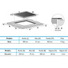Placa Vitroceramica Midea  MCH522T219K0