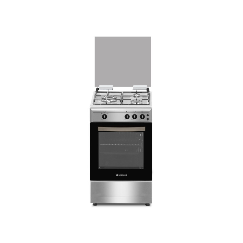 Cocina Johnson COCI50B3X1 de gas butano 50 cm Inox