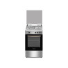 Cocina Johnson COCI50B3X1 de gas butano 50 cm Inox