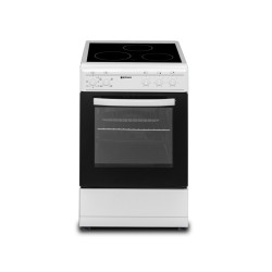 Cocina Johnson COCI50VICA eléctrica 50 cm Blanca