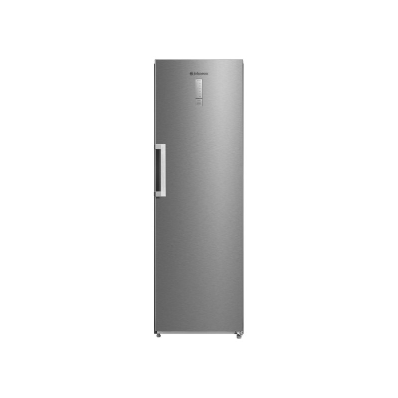 Frigorífico vertical Johnson JRR185EX  de 1 puerta 185x60 cm E Inox