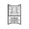 Frigorífico Johnson JR4D1986ENGN  cuatro puertas 190x84 cm E Cristal Negro