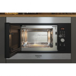 Hotpoint MF20G IX HA Horno Microondas con Grill Integrable 20L 800W