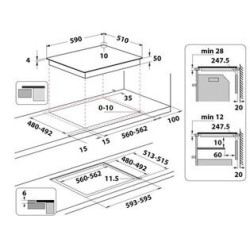 Placa de Inducción Whirlpool WSB7560NE