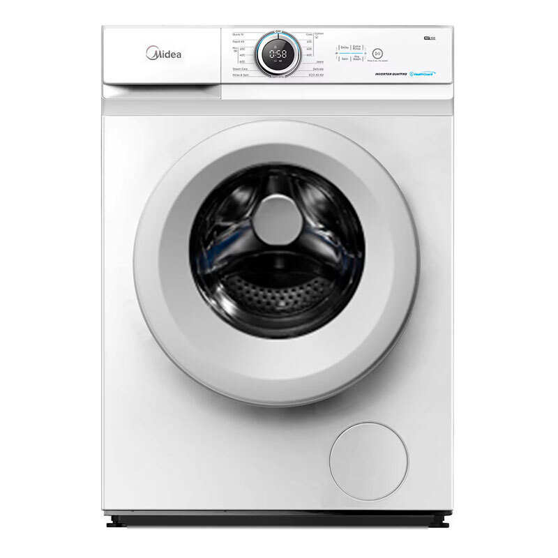 Lavadora 8Kg Midea MF100W80B/1/W-ES