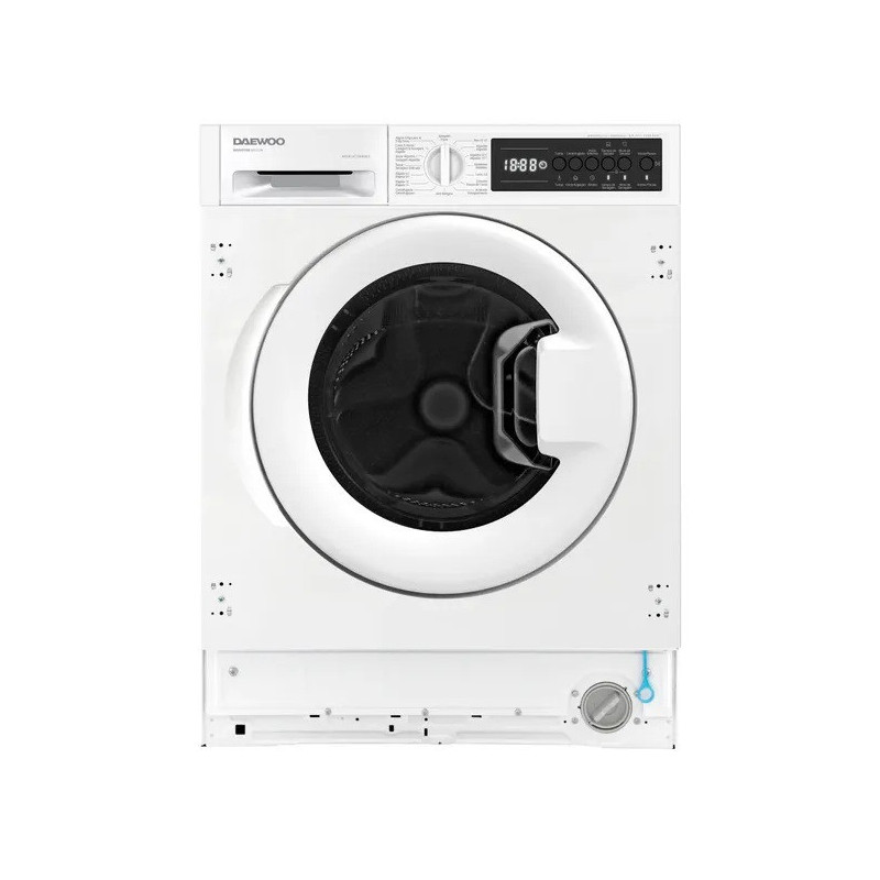 Lavadora secadora Daewoo WDI814T2WB0ES Integrable 8/5 Kg 1200 rpm
