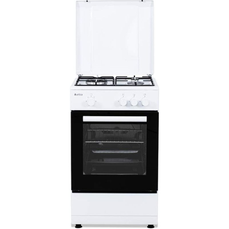 Cocina gas Butano Artica AKF50553W  3 Fuegos