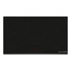 Placa de inducción Bosch Serie 6 PIV931HC1E 90cm, 5 zonas, cristal, control táctil, temporizador