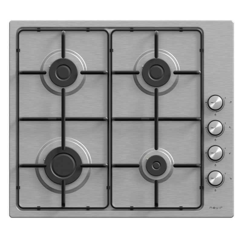 Encimera de Gas Nevir NVR-PG4FPE-60