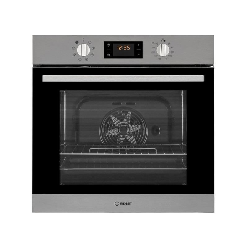 IFW 6540 P IX Indesit Horno Multifunción Pirolítico 60 Cm Clase A Inox