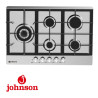Jonhson  JAMA575BX  Placa de Gas Inox