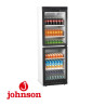 JRPRO1816AB2D Johnson Expositor de bebidas 2 puertas vertical