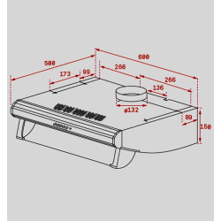 Campana Teka C6310 W Blanca