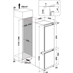ART66102 Frigorífico Combi Whirlpool