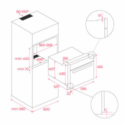 Horno Teka HSC635S Inox 45 Cm